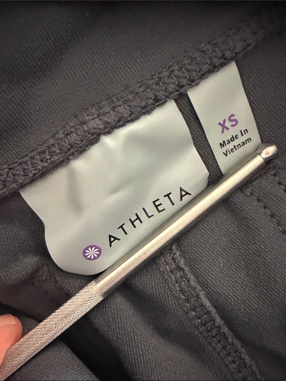 Athleta Dark Gray XS Performance Leggings